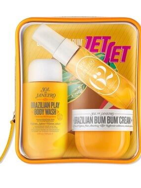 Sol de Janeiro Yellow Brazilian Play Body Wash & Bum Bum Cream Set